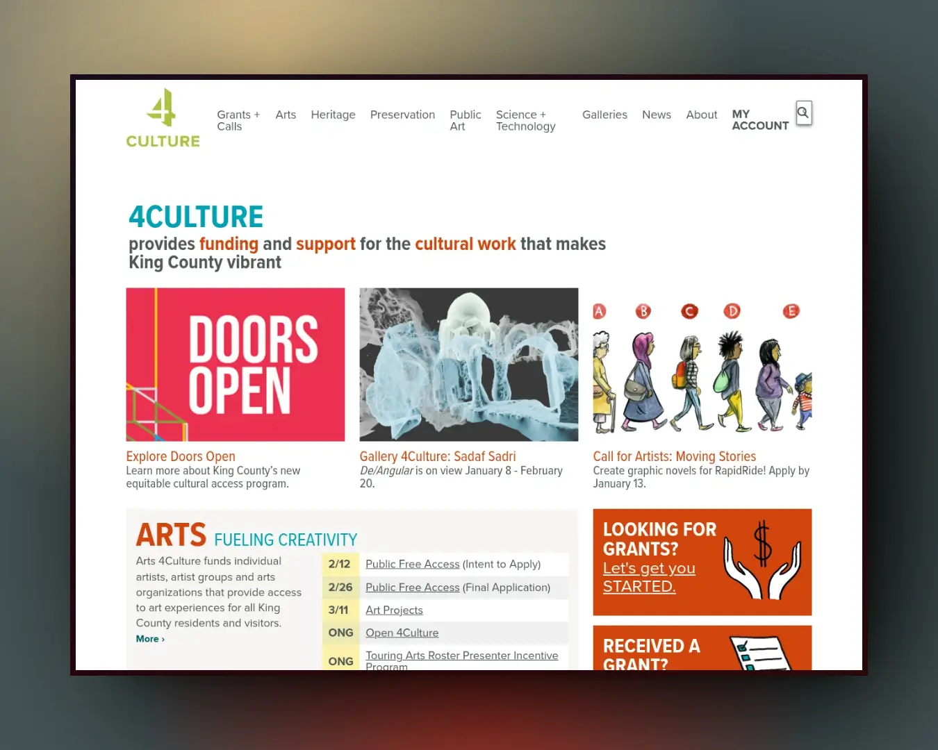 Screenshot cover for: 4Culture