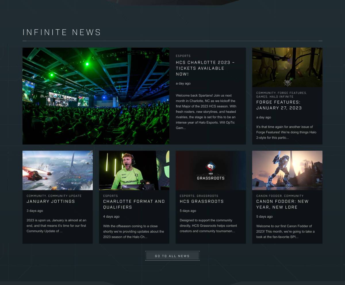 Content Pages - News